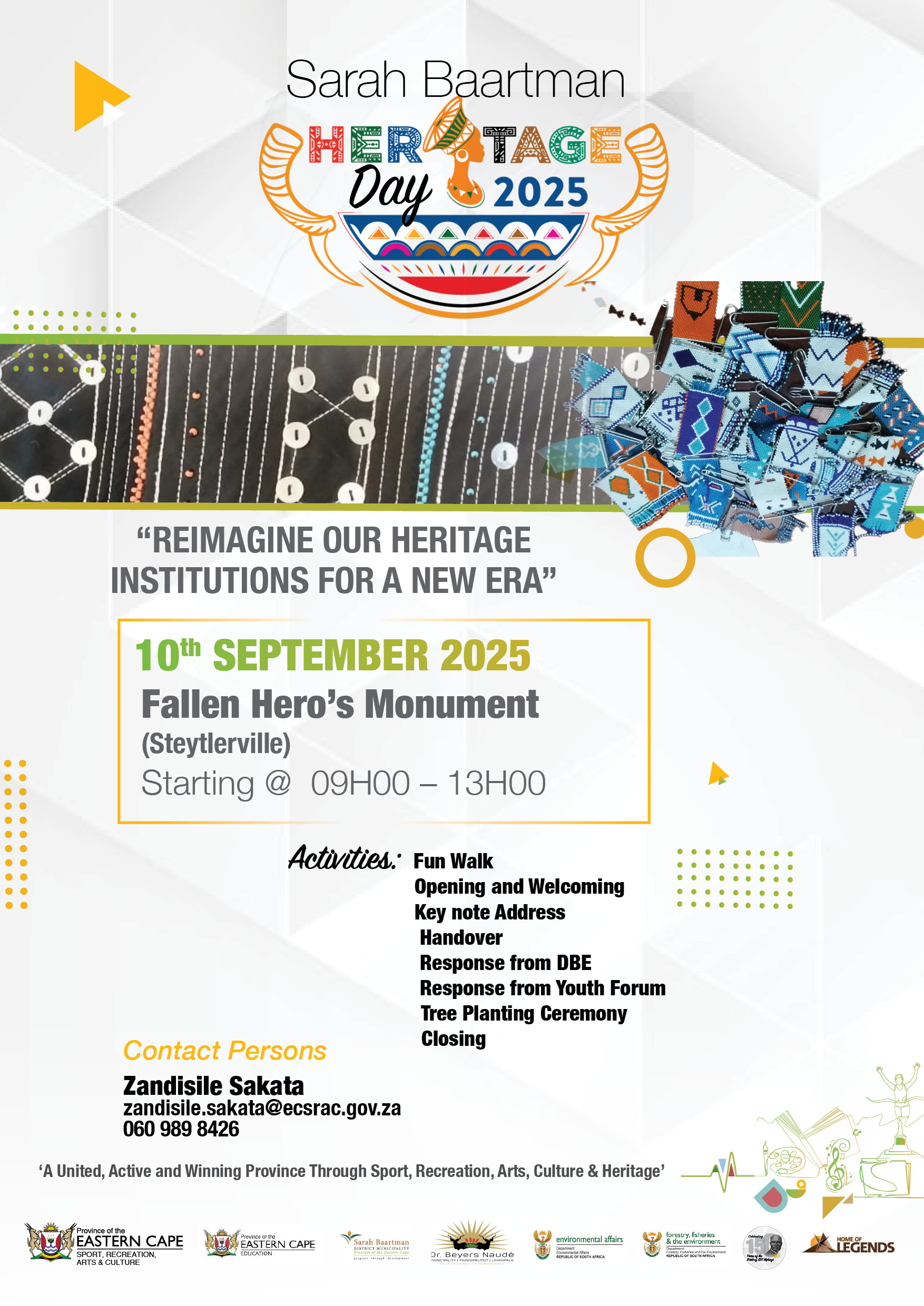 Sarah Baartman Heritage Day Build Up 2025 